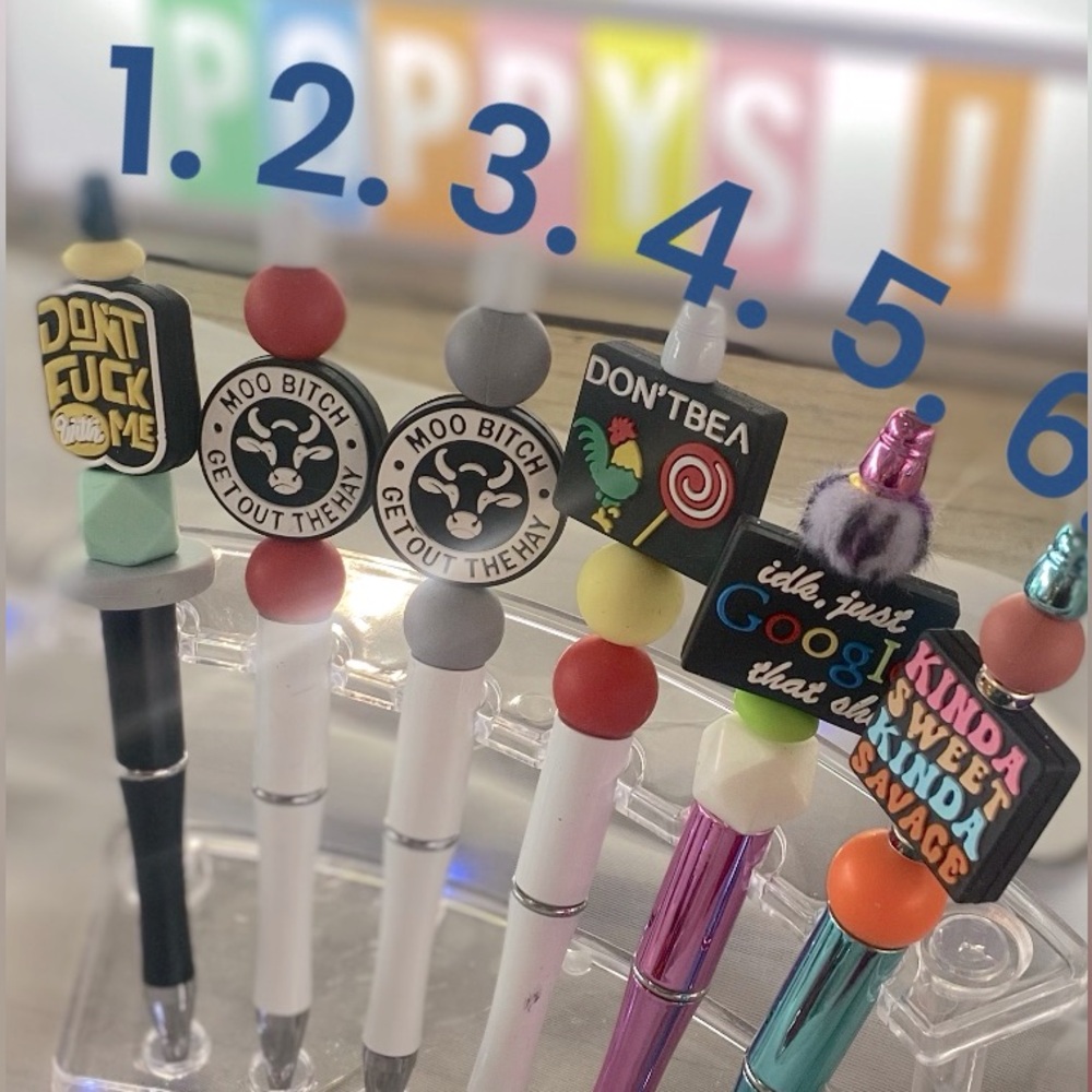 Beaded Pens